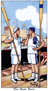 De Bootrace, 1936 door René Bull